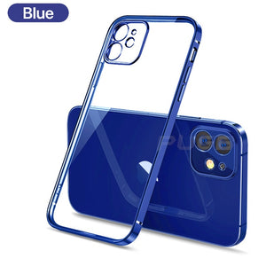 Luxury  Case For iPhone 12 11 Pro Max  Soft Clear Cover