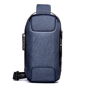 Waterproof Oxford Multifunction Crossbody Bags Anti-theft Shoulder Bags Messenger Sling Chest Bag