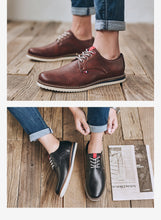 Load image into Gallery viewer, Fashion Shoes Men Brand Design Lace-Up Men Casual Shoes Man Popular Quality Office Leisure Footwear
