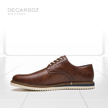 Load image into Gallery viewer, Fashion Shoes Men Brand Design Lace-Up Men Casual Shoes Man Popular Quality Office Leisure Footwear
