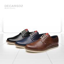 Load image into Gallery viewer, Fashion Shoes Men Brand Design Lace-Up Men Casual Shoes Man Popular Quality Office Leisure Footwear
