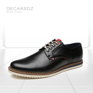 Fashion Shoes Men Brand Design Lace-Up Men Casual Shoes Man Popular Quality Office Leisure Footwear