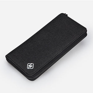 Men Wallets Slim Business Coin Pocket wallet Zipper Credit Holders