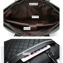 Load image into Gallery viewer, business genuine leather laptop bag
