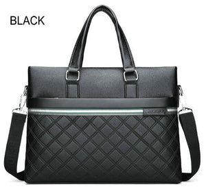 business genuine leather laptop bag