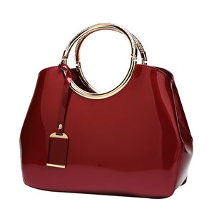 Handbags zipper bags for Women  Fashion Leather